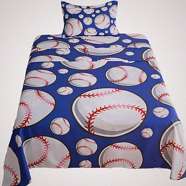 ADASMILE A & S Baseball Sheets Twin for Boys Kids Sports Sheet for Teens Base...