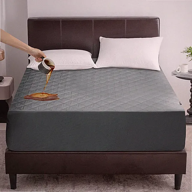 Extra Deep Waterproof Quilted Mattress Protector | 360° Fitted Elastic Bed Cover