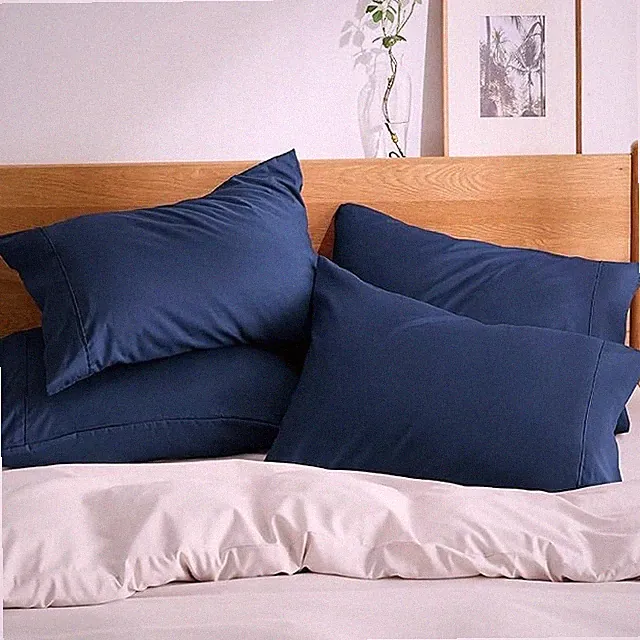 SUPER SOFT PREMIUM MICROFIBER PILLOWCASE SET OF 2 & 4 STANDARD QUEEN & KING SIZE