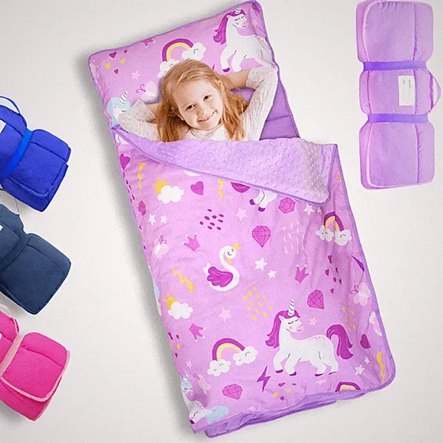 Zenkitch Cozy and Portable Nap Blanket For Boys Girls